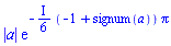 abs(a)*exp(-((1/6)*I)*(-1+signum(a))*Pi)