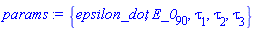 {epsilon_dot, E_0[90], tau[1], tau[2], tau[3]}