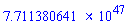0.7711380641e48