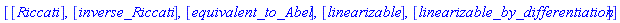 [[Riccati], [inverse_Riccati], [equivalent_to_Abel], [linearizable], [linearizable_by_differentiation]]