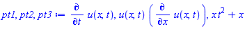 diff(u(x, t), t), u(x, t)*(diff(u(x, t), x)), t^2*x+x