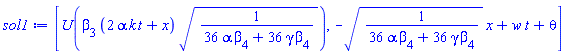 [U(beta[3]*(2*alpha*k*t+x)*(1/(36*alpha*beta[4]+36*gamma*beta[4]))^(1/2)), -(1/(36*alpha*beta[4]+36*gamma*beta[4]))^(1/2)*x+w*t+theta]