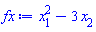 x[1]^2-3*x[2]