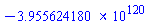 -0.3955624180e121