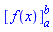 [f(x)][a]^b