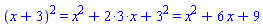 `%^`(`%+`(x, 3), 2) = `%+`(`%^`(x, 2), `%*`(2, 3, x), `%^`(3, 2)) and `%+`(`%^`(x, 2), `%*`(2, 3, x), `%^`(3, 2)) = x^2+6*x+9; "_noterminate"