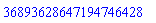 36893628647194746428