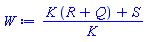 (K*(R+Q)+S)/K