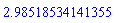 HFloat(2.985185341413548)