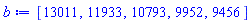 [13011, 11933, 10793, 9952, 9456]