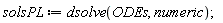 solsPL := dsolve(ODEs, numeric)