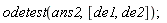 odetest(ans2, [de1, de2])