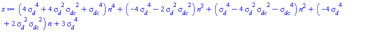 (4*sigma__d^4+4*sigma__d^2*sigma__dc^2+sigma__dc^4)*n^4+(-4*sigma__d^4-2*sigma__d^2*sigma__dc^2)*n^3+(sigma__d^4-4*sigma__d^2*sigma__dc^2-sigma__dc^4)*n^2+(-4*sigma__d^4+2*sigma__d^2*sigma__dc^2)*n+3*sigma__d^4
