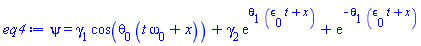 psi(x, t) = gamma[1]*cos(theta[0]*(t*omega[0]+x))+gamma[2]*exp(theta[1]*(t*epsilon[0]+x))+exp(-theta[1]*(t*epsilon[0]+x))