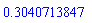.3040713847