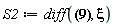 S2 := diff(G(xi) = -exp(-(2*m*mu+lambda)*xi)*c__1/(2*m*mu+lambda)-mu*xi/(2*m*mu+lambda)+c__2, xi)