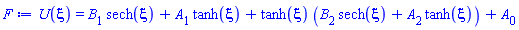 U(xi) = B[1]*sech(xi)+A[1]*tanh(xi)+tanh(xi)*(B[2]*sech(xi)+A[2]*tanh(xi))+A[0]