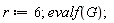 r := 6; evalf(G)