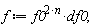 f := f0^(2*n)*df0