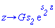 proc (z) options operator, arrow; G*s__2*exp(s__2*z) end proc