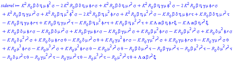 K^2*R__0*beta*delta*eta*mu*phi^2*sigma-2*K^2*R__0*beta*delta*eta*mu*phi*r*sigma+K^2*R__0*beta*delta*eta*mu*r^2*sigma+K^2*R__0*beta*eta*gamma*mu*phi^2*sigma-2*K^2*R__0*beta*eta*gamma*mu*phi*r*sigma+K^2*R__0*beta*eta*gamma*mu*r^2*sigma+K^2*R__0*beta*eta*mu^2*phi^2*sigma-2*K^2*R__0*beta*eta*mu^2*phi*r*sigma+K^2*R__0*beta*eta*mu^2*r^2*sigma-K*R__0*beta*delta*eta*mu*phi*r*tau+K*R__0*beta*delta*eta*mu*r^2*tau-K*R__0*beta*eta*gamma*mu*phi*r*tau+K*R__0*beta*eta*gamma*mu*r^2*tau-K*R__0*beta*eta*mu^2*phi*r*tau+K*R__0*beta*eta*mu^2*r^2*tau+K*Lambda*alpha*beta*eta*phi*r*xi-K*Lambda*alpha*beta*eta*r^2*xi+K*R__0*beta*delta*mu*phi*r*sigma-K*R__0*beta*delta*mu*r^2*sigma+K*R__0*beta*gamma*mu*phi*r*sigma-K*R__0*beta*gamma*mu*r^2*sigma+K*R__0*beta*mu^2*phi*r*sigma-K*R__0*beta*mu^2*r^2*sigma+K*R__0*delta*mu^2*phi*r*sigma-K*R__0*delta*mu^2*r^2*sigma+K*R__0*delta*mu*phi*r*sigma*theta-K*R__0*delta*mu*r^2*sigma*theta+K*R__0*gamma*mu^2*phi*r*sigma-K*R__0*gamma*mu^2*r^2*sigma+K*R__0*gamma*mu*phi*r*sigma*theta-K*R__0*gamma*mu*r^2*sigma*theta+K*R__0*mu^3*phi*r*sigma-K*R__0*mu^3*r^2*sigma+K*R__0*mu^2*phi*r*sigma*theta-K*R__0*mu^2*r^2*sigma*theta-R__0*beta*delta*mu*r^2*tau-R__0*beta*gamma*mu*r^2*tau-R__0*beta*mu^2*r^2*tau-R__0*delta*mu^2*r^2*tau-R__0*delta*mu*r^2*tau*theta-R__0*gamma*mu^2*r^2*tau-R__0*gamma*mu*r^2*tau*theta-R__0*mu^3*r^2*tau-R__0*mu^2*r^2*tau*theta+Lambda*alpha*beta*r^2*xi
