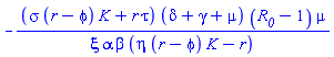 -(sigma*(r-phi)*K+r*tau)*(delta+gamma+mu)*(R__0-1)*mu/(xi*alpha*beta*(eta*(r-phi)*K-r))