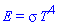 E = sigma*T^4
