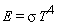 E = sigma*T^4