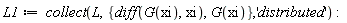 L1 := collect(L, {G(xi), diff(G(xi), xi)}, 'distributed')