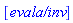 [`evala/inv`]