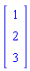 Vector(3, {(1) = 1, (2) = 2, (3) = 3})