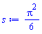(1/6)*Pi^2