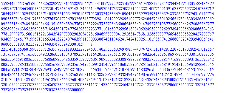 5532445055376352006682628927753145528970667544410067992788570677846174322152934183442457503057224363774497507108665400532629550147843469142124226144969302173888708851044382140074091091625372693584503837173054948044029528919671403205510054993010871918037249386694096481338979359318665748778806702963161427960903337340452417488905776370472967032563487798981104129939895109772524045706301025651789483034868390590922231566748924949345613510806389477671058222477327056360065465369147452780198772560906625740852672775258980646385235690587185435917247758298832233771101650765956189840592453209825297894908550280663940637781299927315001515221384354297300290305482815046958809041292631478681328638837766548333582204272087678340598645177195671315533413220497463591109093306748119462417424109251101985974126660902042939400696410680608319010223720314403587072423901839/2215401765060199076871263557853118332227324601140256306024979859440747275310142812207631932825650126671317379797411656038492320603818343789239712164205258985121991061929760226402685186979855643381508827056625534669188365623376886098004863359138577635190930503803887889088780257560088147168755709313653758428025570278533530080776685678078392356194935299124340796410605389047851560210858491934810059642988452458045697112532780427976931584727648213025020456341176857124077097214832965005503367731448481531372552150464264617839463298112873781392628562590811184388683738493384943941907659916412512149340044747767907762101305160442358620219612360864537601408693594131025312188123291925844326343537050086070608574762214943201652242835382225022686382300632553803831113114236647288464851072241277028587590660356505813282143777727693670787533236697203835602688000000