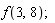 f(3, 8)