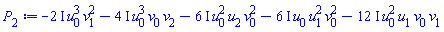 -(2*I)*u[0]^3*v[1]^2-(4*I)*u[0]^3*v[0]*v[2]-(6*I)*u[0]^2*u[2]*v[0]^2-(6*I)*u[0]*u[1]^2*v[0]^2-(12*I)*u[0]^2*u[1]*v[0]*v[1]