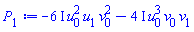 -(6*I)*u[0]^2*u[1]*v[0]^2-(4*I)*u[0]^3*v[0]*v[1]