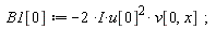 B1[0] := -(2*I)*u[0]^2*v[0, x]