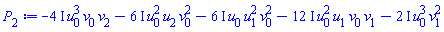 -(4*I)*u[0]^3*v[0]*v[2]-(6*I)*u[0]^2*u[2]*v[0]^2-(6*I)*u[0]*u[1]^2*v[0]^2-(12*I)*u[0]^2*u[1]*v[0]*v[1]-(2*I)*u[0]^3*v[1]^2