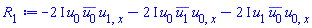 -(2*I)*u[0]*conjugate(u[0])*u[1, x]-(2*I)*u[0]*conjugate(u[1])*u[0, x]-(2*I)*u[1]*conjugate(u[0])*u[0, x]