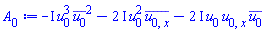 -I*u[0]^3*conjugate(u[0])^2-(2*I)*u[0]^2*conjugate(u[0, x])-(2*I)*u[0]*u[0, x]*conjugate(u[0])