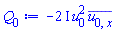-(2*I)*u[0]^2*conjugate(u[0, x])