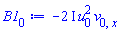 -(2*I)*u[0]^2*v[0, x]