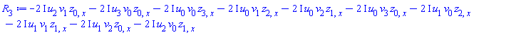 -(2*I)*u[2]*v[1]*z[0, x]-(2*I)*u[3]*v[0]*z[0, x]-(2*I)*u[0]*v[0]*z[3, x]-(2*I)*u[0]*v[1]*z[2, x]-(2*I)*u[0]*v[2]*z[1, x]-(2*I)*u[0]*v[3]*z[0, x]-(2*I)*u[1]*v[0]*z[2, x]-(2*I)*u[1]*v[1]*z[1, x]-(2*I)*u[1]*v[2]*z[0, x]-(2*I)*u[2]*v[0]*z[1, x]