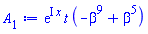 exp(I*x)*t*(-beta^9+beta^5)