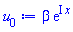 beta*exp(I*x)
