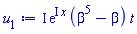 I*exp(I*x)*(beta^5-beta)*t