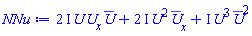 (2*I)*U(x, t)*(diff(U(x, t), x))*conjugate(U(x, t))+(2*I)*U(x, t)^2*(diff(conjugate(U(x, t)), x))+I*U(x, t)^3*conjugate(U(x, t))^2