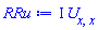 I*(diff(diff(U(x, t), x), x))