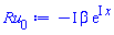 -I*beta*exp(I*x)