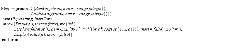 Parse:-ConvertTo1D, "`%1` is not a module or member", InertForm